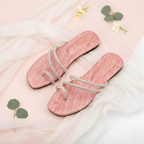 Glam Crystal-Strap Sandals