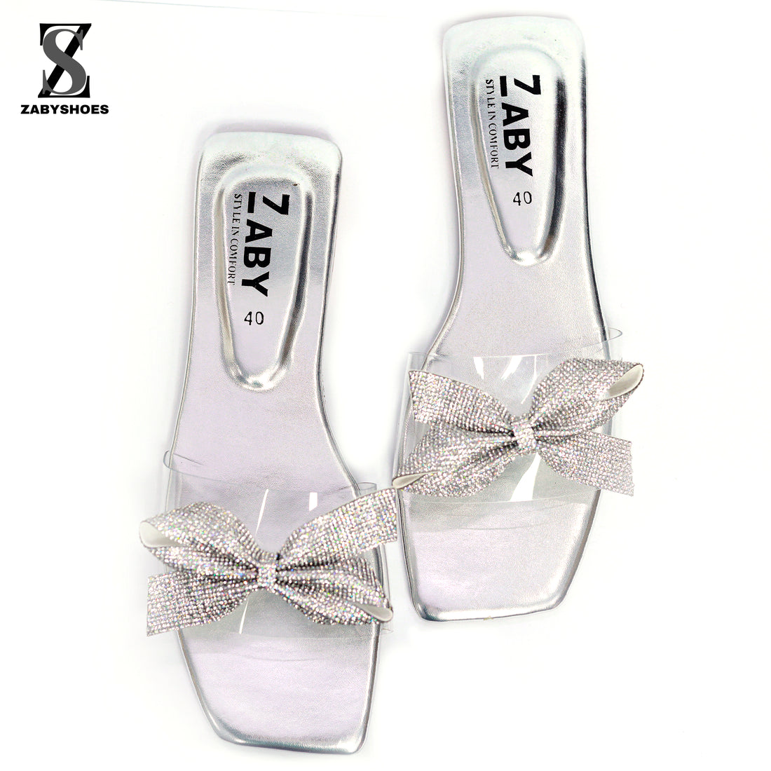 Crystal Bow Sandal