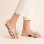 Crystal Bow Sandal