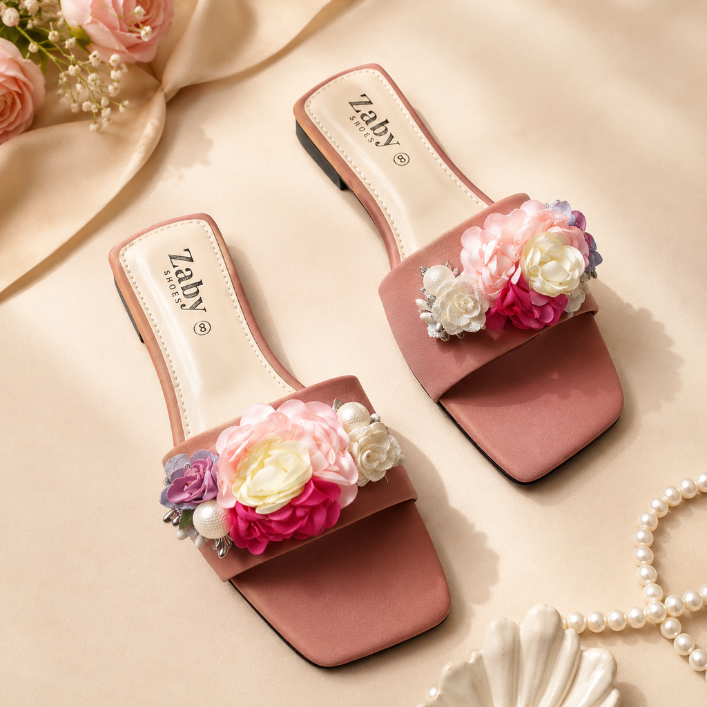 PEARL FLAT SLIPPER 0080