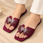 Butterfly slippers stone 0013
