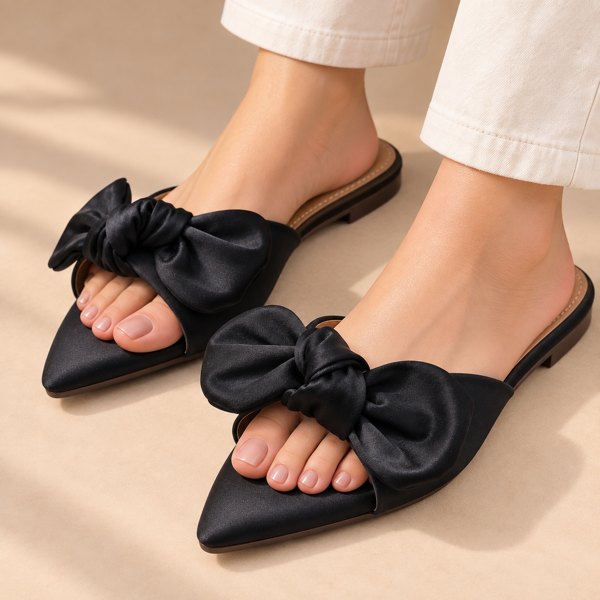 V slippers Tie 0011