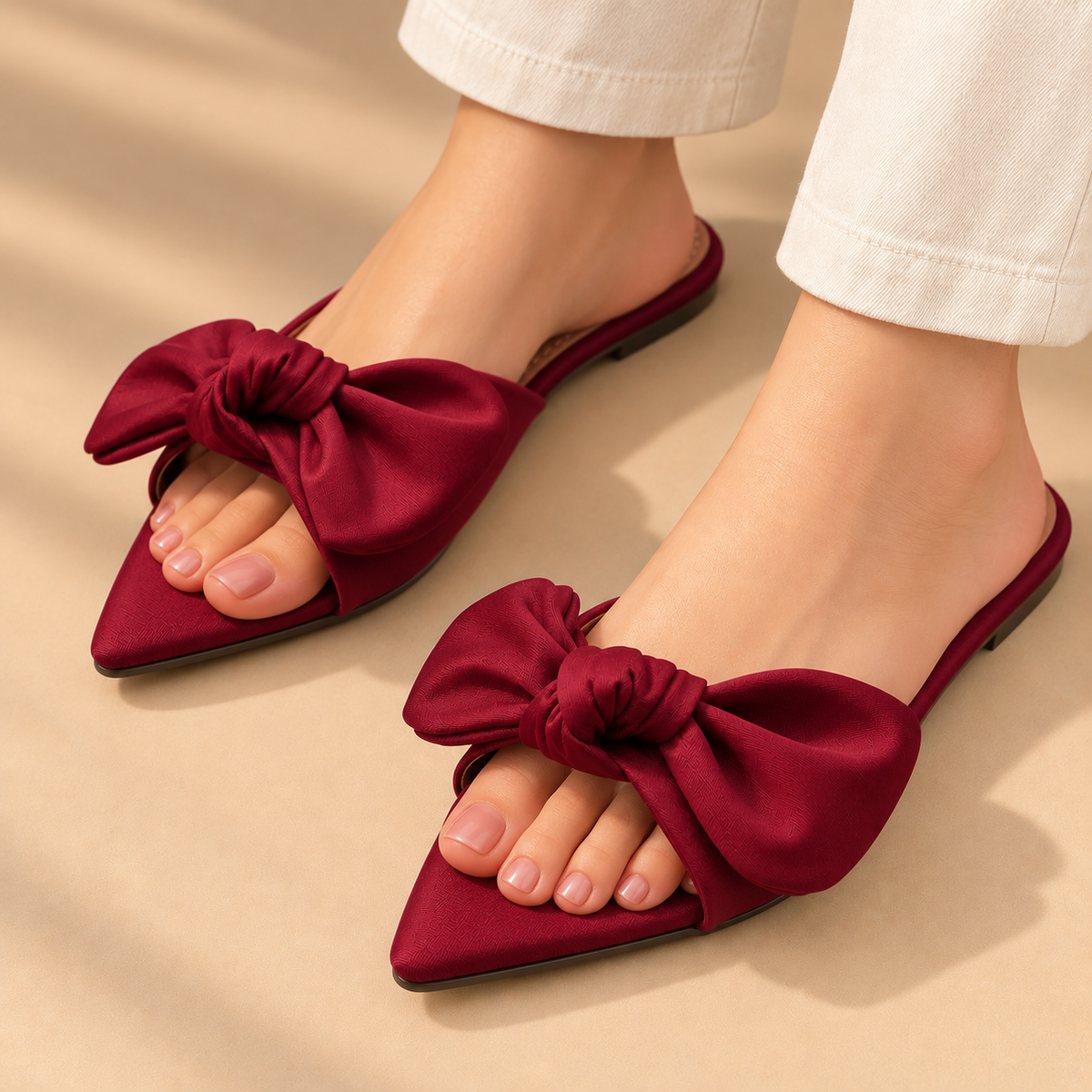 V slippers Tie 0011