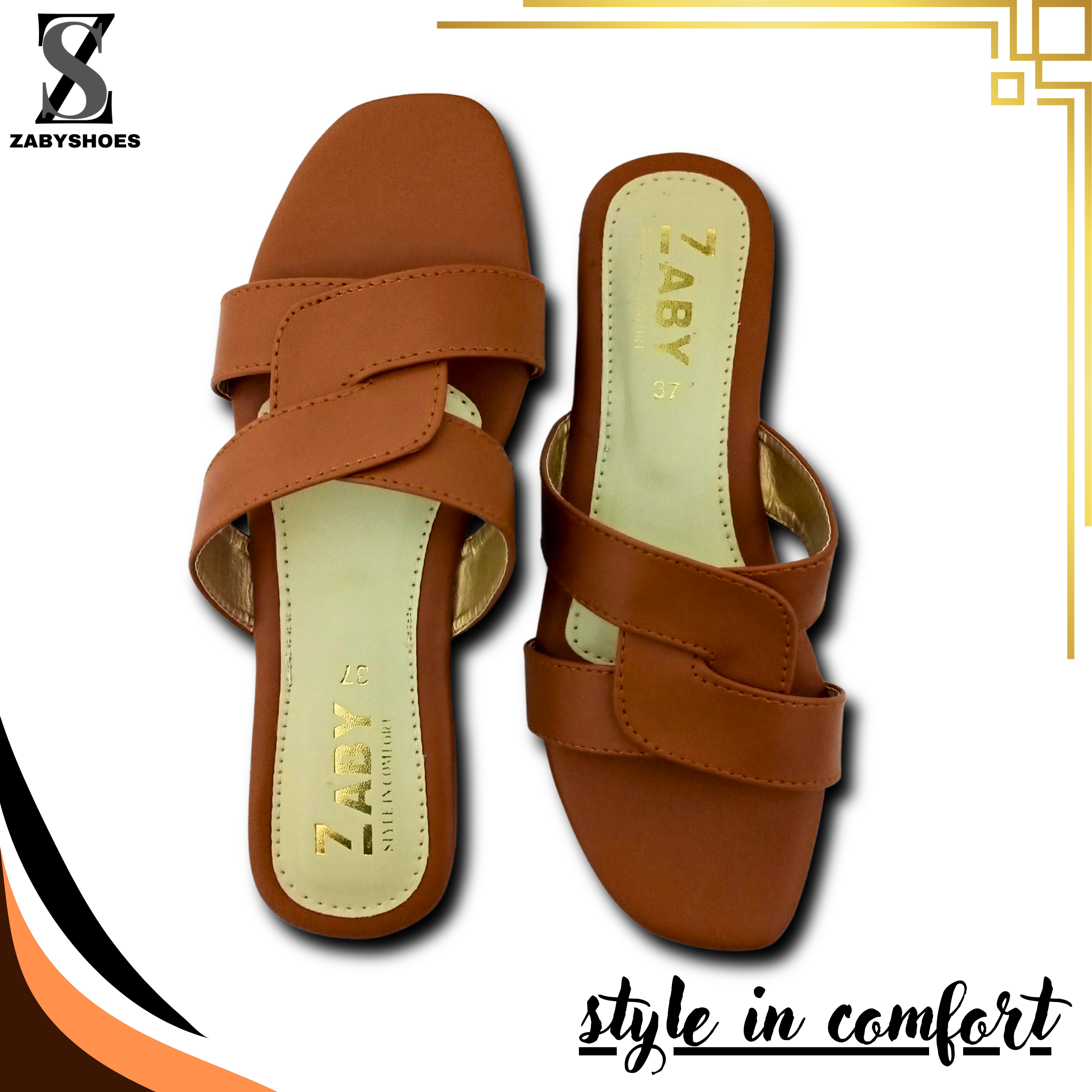 Zady Luxe Comfort Sandals,